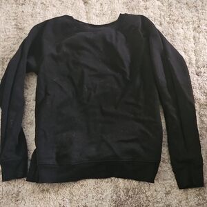 Black Long Sleeve Sweatshirt
